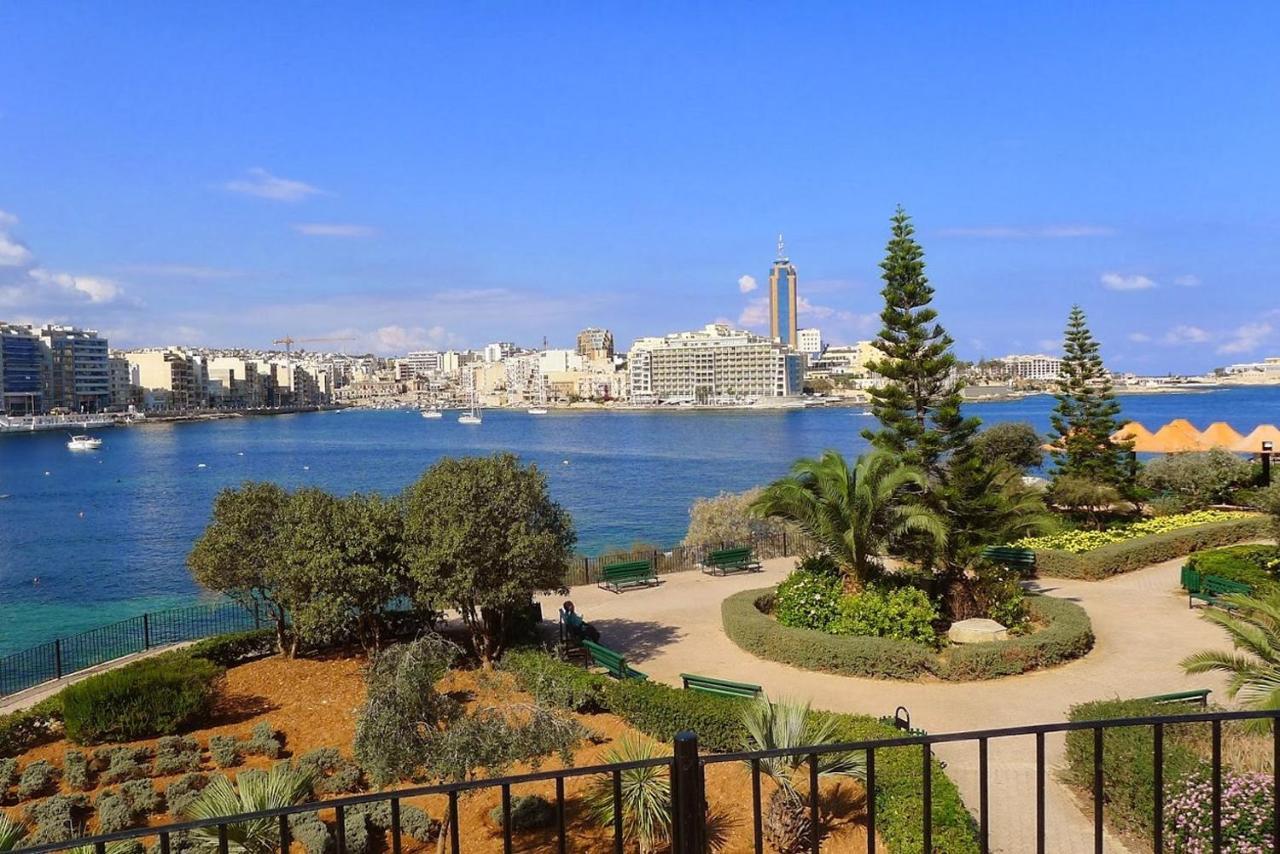 Seafront Lux Apart Inc Pool, Upmarket Area Sliema Bagian luar foto